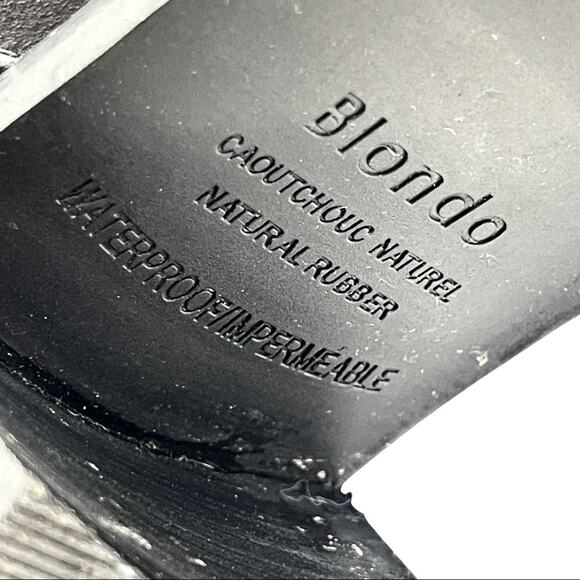 Blondo Women's Laureece Waterproof Booties black leather size 6.5 - Picture 10 of 15